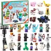 Image de Calendrier De LAvent 2025 Calendrier De 24 Jours 29 figurines de jouets en blocs de construction Cadeau de Noël pour garçons