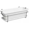 Image de ARTEVASI Jardinière VENEZIA balcon KIT - 50 ma - Blanc - 50 x 29 x 175 cm