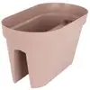 Image de Jardiniere Pour Balcon Capri -gris Taupe - 30 X 60 X H 30 Cm - 26,8l