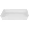 Image de Sous-pot Artevasi Capri Carré Plastique Blanc (28 X 28 X 4 Cm)