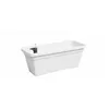 Image de ARTEVASI Jardinière VENEZIA L SWS - 60 ma - Blanc - 575 x 245 x 225 cm