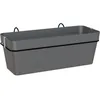 Image de ARTEVASI Kit balcon Jardinière - CAPRI RE - 50cm - Anthracite - 502 x 285 x h20 cm - 145L