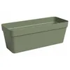 Image de ARTEVASI Jardinière - CAPRI - Plastique - Vert Cendre - Rectangulaire - L499 x P20 x H181cm