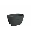 Image de ARTEVASI Jardinière balcon CAPRI CAMPANA - 40 ma - Anthracite - 39 x 256 x 225 cm