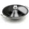 Image de Wok Inox + Couvercle Verre 36cm