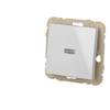 Image de Poussoir lumineux blanc Efapel Logus 90 21152 TBR