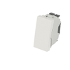 Image de Poussoir simple ½ module Efapel Quadra & Latina (45x45) 45161S