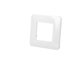 Image de Plaque de finition blanche simple Efapel Latina 42910T