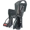 Image de Siège enfant arrière Polisport Koolah sur cadre noir/gris
