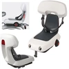 Image de Siège enfant arrière Polisport Gupy Junior sur porte bagage blanc