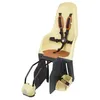 Image de Siège arrière pour vélo adaptée aux Enfants de 9 Mois à 6 Ans en Jaune avec ancrage dans Le Cadre ou Le Porte-Bagages