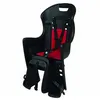 Image de Porte-bébé Dieffe Bikey - Fixation porte-bagage - Harnais 3 points - Noir