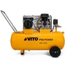 Image de Compresseur dair à Courroie 100 Litres 2.5 CV 1.9 kW 230V AC Pression 10 Bar VITO