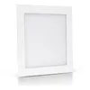 Image de Panneau LED carré 120 x 120mm 6W 3000K blanc chaud ASLO