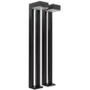 Image de Lot de 2 bornes de jardin Eclairage LED Solaire Extérieur 100 Lm Autonomie 3 nuits IP54 ASLO