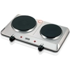Image de Haeger Hp-02s.015a Plaque Acier Inoxydable Comptoir 45.5 Cm Plaque De Cuisson À Bobine 2 Zone(s)