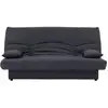 Image de Canapé Convertible Clic Clac 3 Places - Tissu Gris Anthracite - L 190 X P 92 Cm - Dream - Style Contemporain