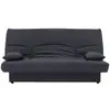 Image de Dream banquette clic clac 3 places - tissu gris anthracite - slyle contemporain - l 190 x p 92 cm DREAMANTHRA