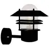 Image de Applique murale noire d'extérieur blok 23 cm