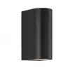 Image de Applique murale noire d'extérieur led asbol 15 cm