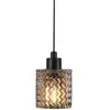 Image de Suspension motif diamant, hollywood en verre ambre, ip20, nordlux 46483027