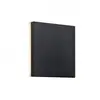 Image de Applique murale noire d'extérieur led flint 15 cm