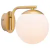 Image de Applique murale rond, grant en verre doré, ip20, nordlux 47091025