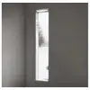 Image de Applique murale extérieur garage ou terrasse, canto carré 2 en aluminium blanc, ip44, nordlux 49711001