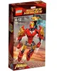Image de Jeu de construction enfant - LEGO - Iron Man - Armure surpuissante - Rayons repoussants - Bottes à réaction
