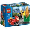 Image de LEGO City - 60000 : La Moto Des Pompiers en occasion ou reconditionné