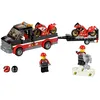 Image de LEGO City - Le transporteur de motos de course - 60084 en occasion ou reconditionné