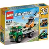 Image de LEGO Creator - Le transport de l'hÃ©licoptÃ¨re - 31043 en occasion ou reconditionné