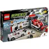 Image de LEGO® Speed Champions 75876 Le Stand de la Porsche 919 Hybrid et 917K