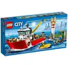 Image de Lego® City 60109 Le Bateau De Pompiers