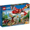 Image de Jeux de construction - LEGO - City - Lavion des pompiers - Avec figurines et équipement anti-incendie