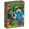 Image de LEGO® Minecraft  21148 Bigfigurine Minecraft Steve et Son Perroquet - Jeu de construction