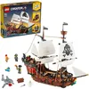 Image de LEGO® Creator 3-en-1 31109 Le Bateau Pirate Jouet Figurine Animaux Marins Jouet Requin Figurine Squelette Enfants 9 Ans