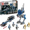 Image de LEGO® Star Wars 75280 Les Clone Troopers de la 501ème Légion Jouet Enfants 7 Ans Figurine La Guerre des Clones avec Marcheur
