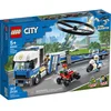 Image de Le transport de l'hélicoptère de la police 60244 LEGO®