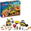 Image de LEGO® City 60252 Le chantier de démolition Jouet Véhicule de Chantier avec Bulldozer Pelleteuse pour Enfants de 4 et +