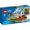 Image de LEGO City Le transport du bateau de course 60254 LEGO