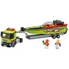 Image de LEGO City - Le transport du bateau de course - 60254 en occasion ou reconditionné
