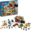 Image de LEGO® City 60258 L’atelier de tuning Garage Petites Voitures Idée Cadeau et Jouet Camion pour Enfants de 6 ans et +