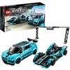 Image de LEGO® Speed Champions 76898 Formula E Panasonic Jaguar Racing GEN2 & Jaguar I-PACE eTROPHY Jouet Petite Voiture de Course