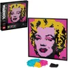 Image de LEGO® ART 31197 Andy Warhols Marilyn Monroe Poster Mural Loisirs Créatifs Adultes Décoration Chambre ou Maison