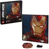 Image de LEGO® ART 31199 Iron Man de Marvel Studios Poster Mural Loisirs Créatifs Adultes Décoration Chambre Cadeau Original