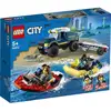 Image de Lego® City 60272 Le transport de bateau de la police d'élite LEGO