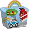 Image de LEGO Duplo L’hélicoptère des pompiers et la voiture de police 10957 LEGO