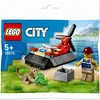 Image de LEGO City - L'aÃ©roglisseur de sauvetage des animaux sauvages (Polybag) - 30570 en occasion ou reconditionné