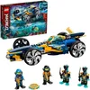 Image de LEGO® 71752 NINJAGO® Le bolide ninja sous-marin Set de Construction Sous-marin et Voiture avec Mini Figurines de Cole et Jay